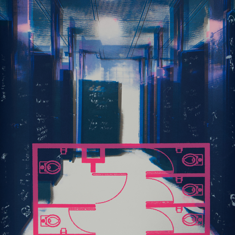 sanctuaire - screenprint 2023